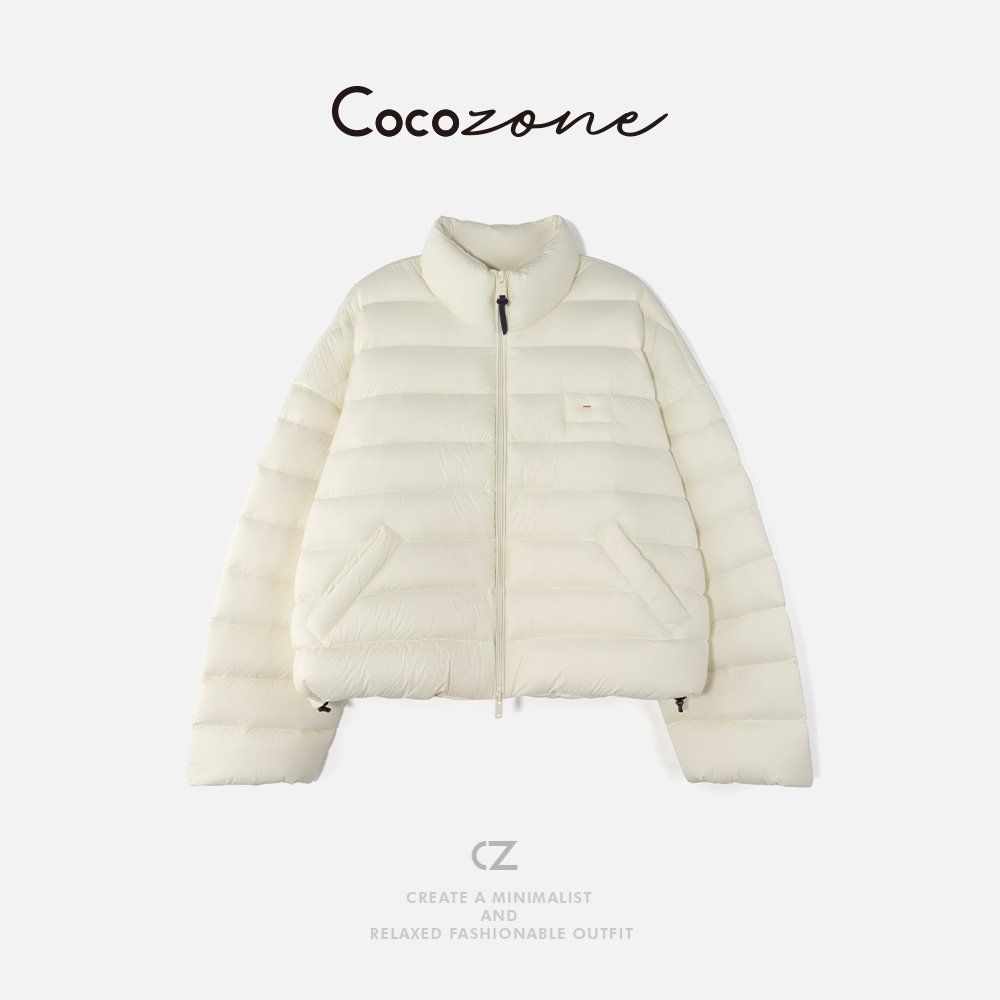 COCO ZONE 刘一一 【90白鹅绒】立领鹅绒服 CD2A2605