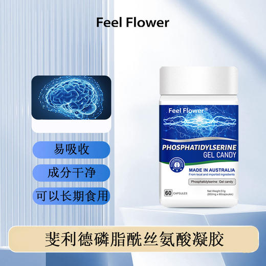 斐利德磷脂酰丝氨酸凝胶糖果 850mgx60片 商品图0