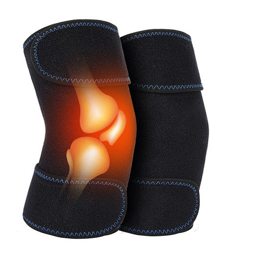 君航自发热护膝保暖老寒腿关节托玛琳护膝盖抗寒磁疗男女士老年人 商品图3
