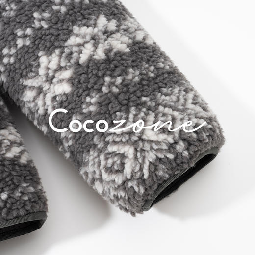 COCO ZONE 刘 一一“雪岭”费尔岛翻领拉链外套 CD1A1740 商品图3