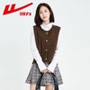 回力针织马甲女2025春季新款外搭宽松衬衫叠穿短款针织背心马甲女 商品缩略图8