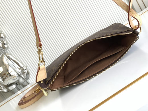 秋冬特惠💰1000 渠道级LV【全钢五金 163c01变码芯片】te级LV 全套包装 M40712老花麻将包 商品图7