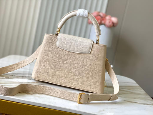 秋冬特惠💰1850 渠道级LV 新品 te级LV 动态芯片 M25461/M48865杏黄拼奶白珍珠花朵款 商品图2