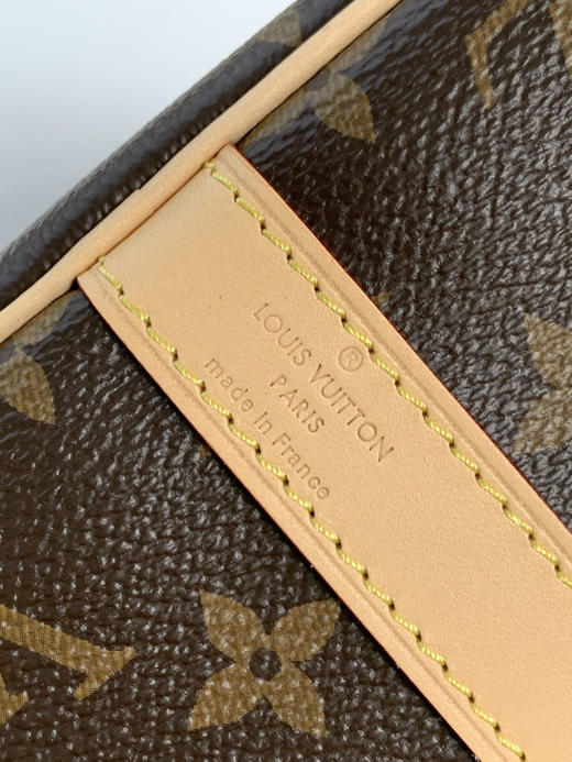 秋冬特惠💰1270 渠道级LV【全钢金色五金 MB163c01变码芯片】te级LV 全套包装 M46980老花 Speedy 系列手袋 商品图7