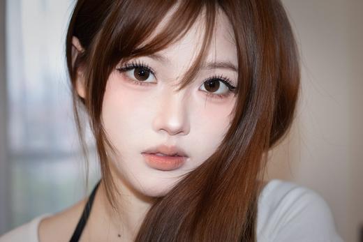 guruucon（gugulens旗下） 月抛 绵绵糖霜 直径14.5mm着色13.7mm 商品图4