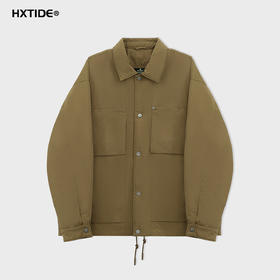 【新品上新】HX 冬季短款翻领羽绒服S100544068101/02