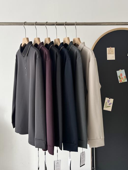 【老爺車男士长袖polo衫SS493】✅厚实细腻的加绒内里，用料相当扎实，柔软舒适，贴心呵护皮肤！-PWJCY 商品图1