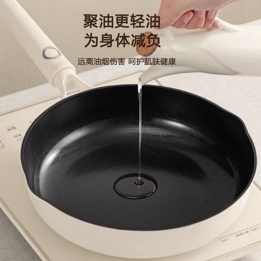 九阳0氟钛瓷不粘炒锅平底锅家用炒菜锅煎蛋烙饼牛排煎锅磁灶通用 商品图6