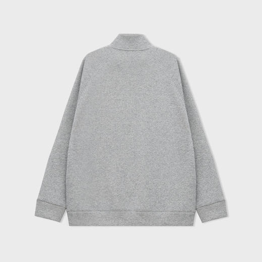 【新品上新】HX 冬季中领半开胸卫衣S106540142101/02 商品图1