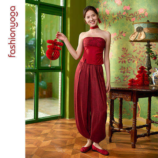 凡圣瑜伽优雅蕾丝拼接抹胸 FC15257 商品图4