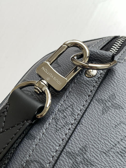 秋冬特惠💰1250 渠道级LV【全钢五金 MB163c01变码芯片】te级LV 全套包装 M45936黑花 CITY KEEPALL 手袋Keepal 旅行袋 商品图5