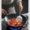 九阳炒锅深氮真不锈家用0涂层纯铁不锈钢平底炒菜锅电磁炉燃气通用32cm 商品缩略图6