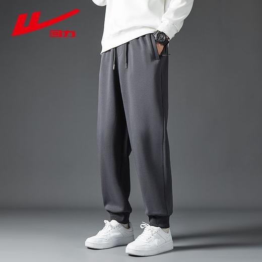 回力运动裤男款秋季新款休闲裤宽松针织裤跑步长裤卫裤束脚裤子潮 商品图6