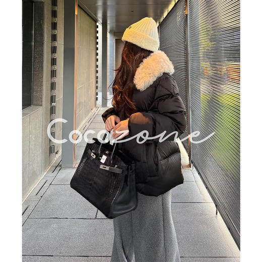 COCO ZONE 刘一一 “零下”90鹅绒100羊毛鹅绒服 CD2A2892 商品图3