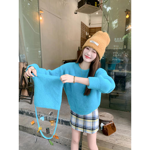 <曾小咸推荐> 2.19 现货秒杀 ！微信超特价！韩系纯色毛衣（送包包）日常229.99 立减140 秒杀89.99！！ 商品图2