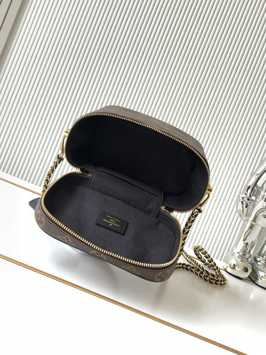 秋冬特惠💰1240 渠道级LV【全钢五金 MB163c01动态变码芯片】te级LV 全套包装 动态变码芯片 Nice 化妆包 M45165 商品图7