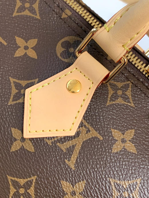 秋冬特惠💰1270 渠道级LV【全钢金色五金 MB163c01变码芯片】te级LV 全套包装 M46980老花 Speedy 系列手袋 商品图4