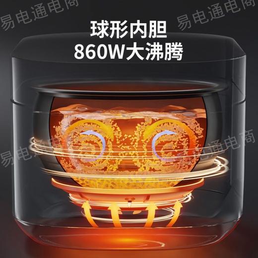 九阳电饭煲家用4L晶钻原釜柴火饭智能预约煲汤蒸煮多功能电饭锅 商品图5