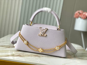 秋冬特惠💰1800 渠道级LV 新品 te级LV 动态芯片 M25476/M48865浅紫珍珠花朵