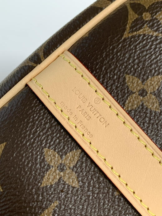 秋冬特惠💰1250 渠道级LV【全钢金色五金 MB163c01变码芯片】te级LV 全套包装 M46977老花 Speedy 系列手袋 商品图8