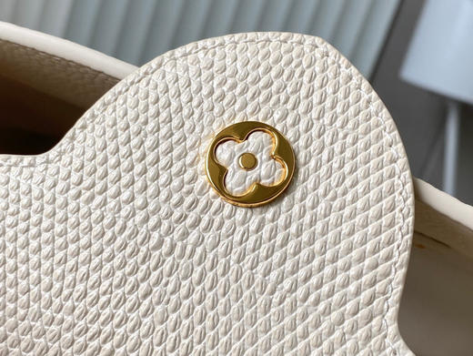 秋冬特惠💰1700 渠道级LV 新品 te级LV 动态芯片 M25611/M48865奶白蜥蜴贝母链条 本款手袋 商品图5