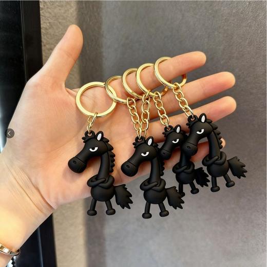 天选黑马2026马年挂饰吉祥物钥匙扣 创意礼品公仔设计闺蜜网红礼物新 商品图6