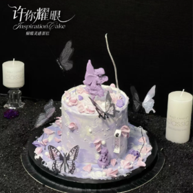 【许你耀眼】1.5磅 香草奶油芒果夹心口味