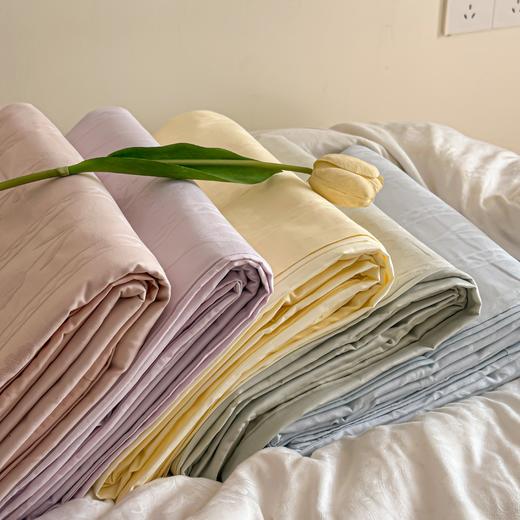 自然醒全棉长绒棉立体提花单被套-花屿HS 商品图1