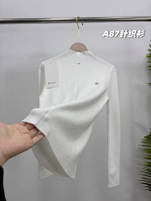 一包2件装，高端必入！LULU2025秋季新款小羊绒立领针织衫， 商品图4