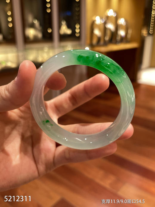 冰飘翠手镯【5212311】圈口54.5~具体价格微信咨询 商品图7