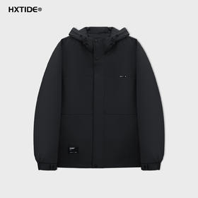 【新品上新】HX 冬季短款带帽羽绒服三防面料Y100540018101/02