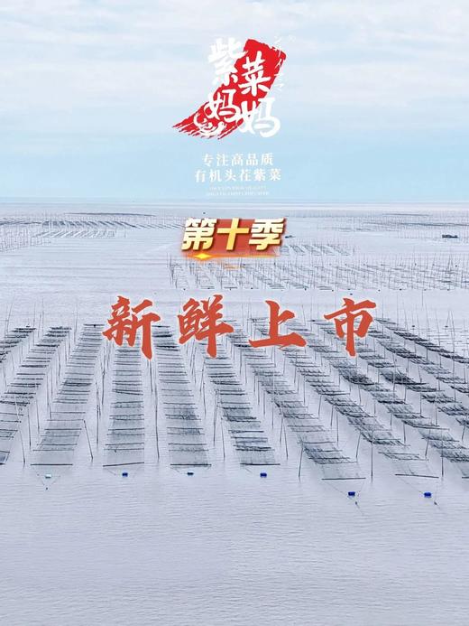 2025年新产季买4送1。 买8送2再送水晶虾皮一罐，有机头茬紫菜深井水深度清洗 干净无沙 8小时内完成所有清洗加工 配料表干净基地直邮 商品图1