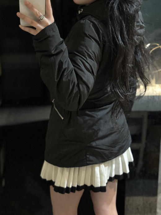 蒙家连帽小短款羽绒服 商品图11