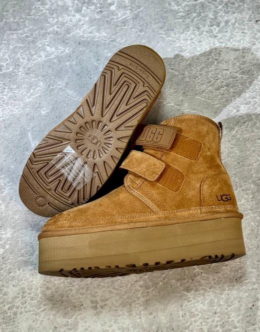 女款短筒魔术贴厚底雪地靴zo 商品图1