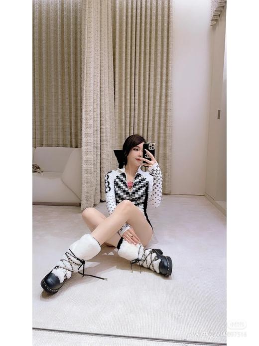 香奈儿  秋冬羊毛短靴 皮毛一体材质和小牛皮搭配(DBG) 商品图3