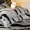 【一套约8.5斤重】A版400克兔兔绒B版220克牛奶绒赫本系列斑马纹兔兔绒四件套 商品缩略图12