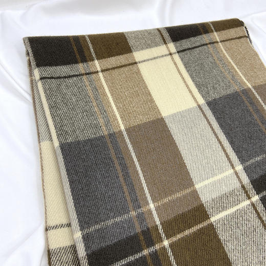 格子围巾女秋冬新款韩国复古披肩日系学生仿羊绒保暖流苏围脖新款新品 商品图1