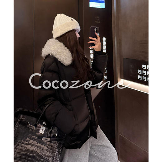 COCO ZONE 刘一一 “零下”90鹅绒100羊毛鹅绒服 CD2A2892 商品图1