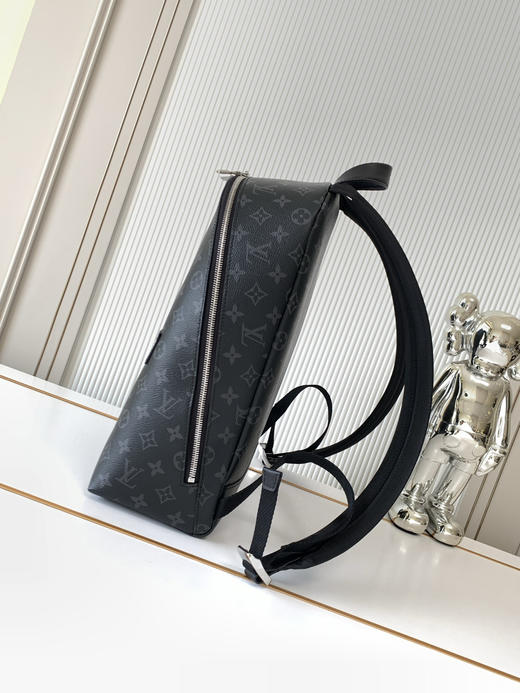 秋冬特惠💰1350 渠道级LV【全钢五金 MB163c01变码芯片】te级LV 全套包装 M14020黑花 本款 Discovery Slim 双肩包 商品图1