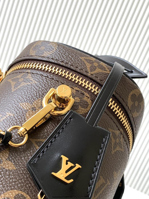 秋冬特惠💰1240 渠道级LV【全钢五金 MB163c01动态变码芯片】te级LV 全套包装 动态变码芯片 Nice 化妆包 M47128老花 商品图5