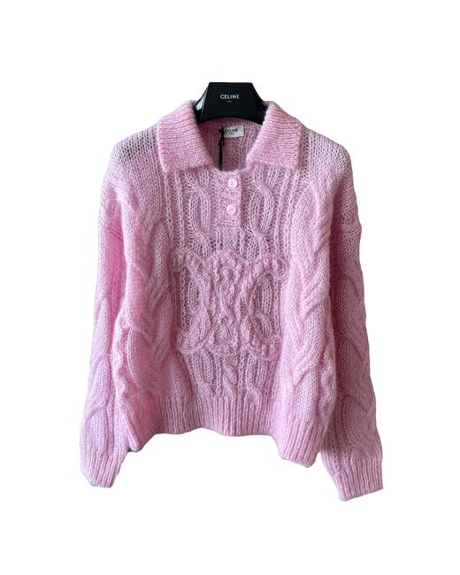 女款马海毛刺绣针织毛衣fe008 商品图0