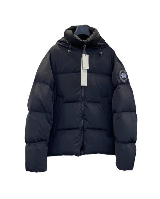 中性款logo连帽羽绒服he 商品图0