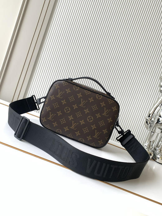 秋冬特惠💰1300 渠道级LV【全钢五金 MB163c01变码芯片】te级LV 全套包装 M45806老花 本款 S Lock 邮差包 商品图2