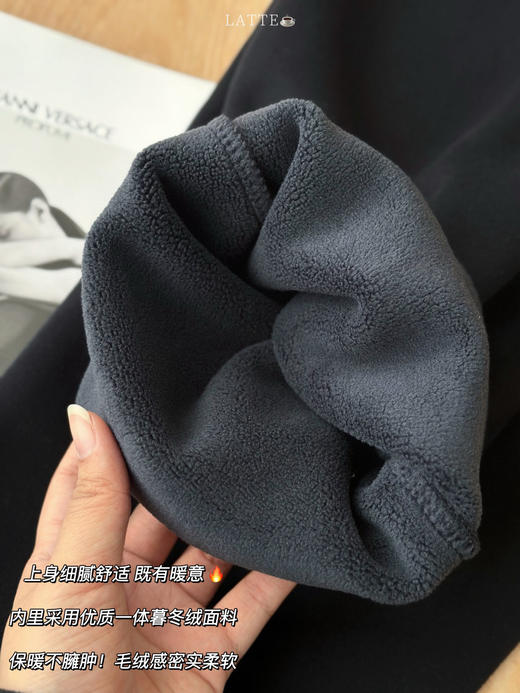 直发【余料加栽】迪家加绒运动裤 厚实暮冬绒的男士闲弯刀裤 商品图3