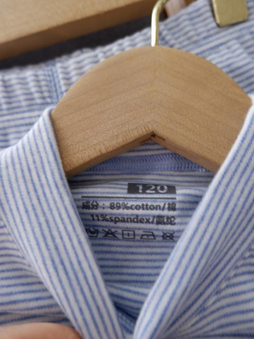 云仓【红豆剪标】棉花糖五代，男童条纹保暖内衣套装 商品图5