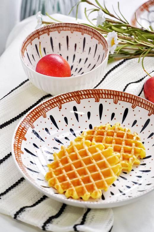 29.9元8个捡漏！！出口高端货，日式餐厅同款【Trees&wind藤言陶瓷餐具】妥妥的餐桌颜值担当 ✅1350°高温烧成，釉下彩工艺，手感细腻温润 商品图1