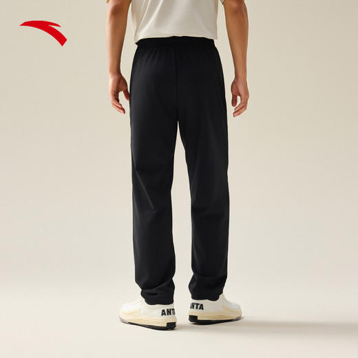 【299任选2件】安踏针织运动裤男士冬季新款休闲直筒裤挺阔通勤长裤子152531335N 商品图1