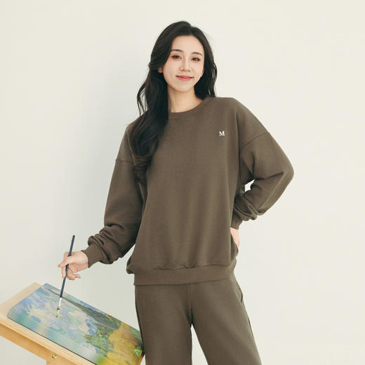 【ZJ】【商场同款】麦檬春秋长绒棉休闲卫衣套装YX2025112401461 商品图2