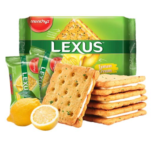 马奇新新 力士柠檬黄油味夹心饼干 190g*2袋 商品图0