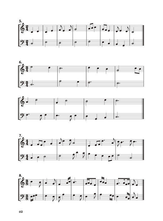 二声部旋律进阶训练教程 曲艺 韩珂编著 商品图4